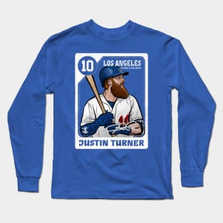 justin turner card Long Sleeve T-Shirt